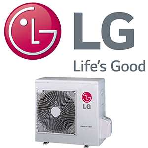 LG Air Conditioning In-ceiling cassette UT36Q2 Reverse cycle - Inverter & Wired wall controller